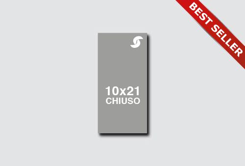 Chiuso 10x21 cm