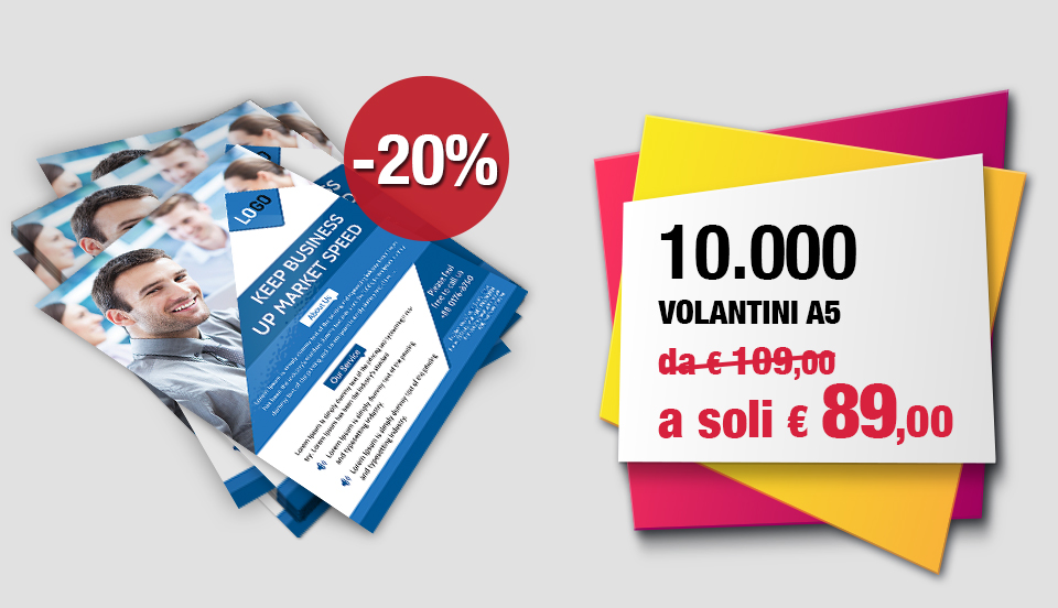 Promozioni Stampaincorso
